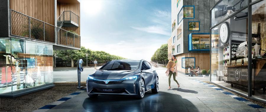  Buick Velite Concept 2016 года  (фото 4 из 9)